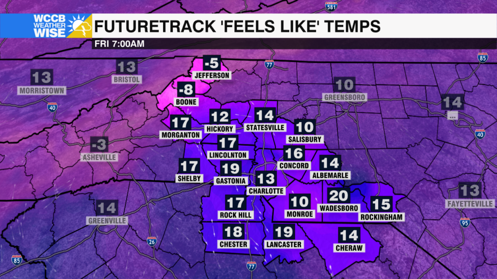 3ndfd Feels Like Temps