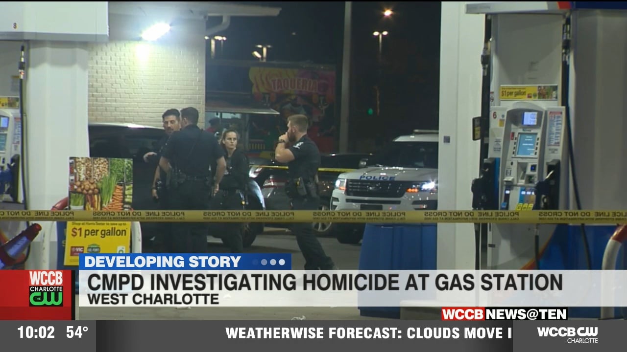 CMPD investigating homicide at gas station - WCCB Charlotte