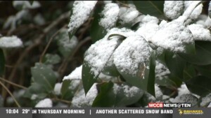 Snow Blankets The Charlotte Area