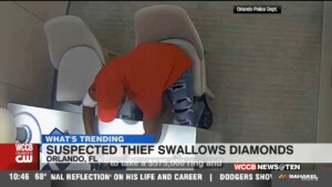 Suspected Thief Swallows Diamonds