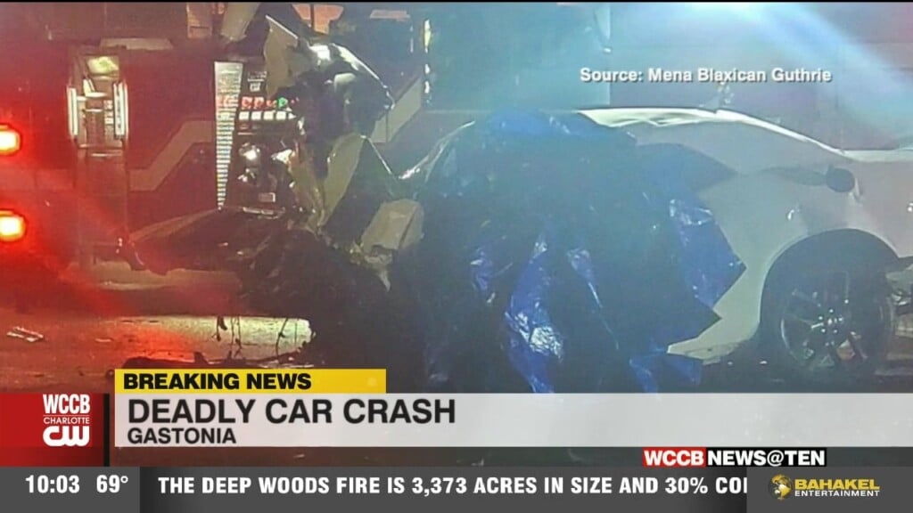 One Dead, Three Injured From Multi Car Crash In Gastonia