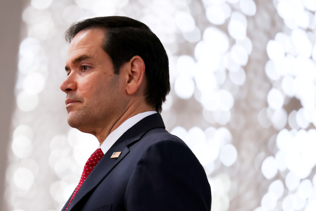 U.S. Secretary of State Marco Rubio visits the Abrahamic Family House in Abu Dhabi, United Arab Emirates, Feb. 19, 2025. (Evelyn Hockstein/Pool Photo via AP, File)