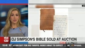 Oj Simpson's Bible Sold At Auction