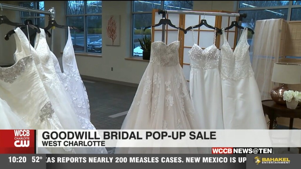 Goodwill Bridal Pop Up Sale