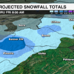 Graf Snowfall Totals