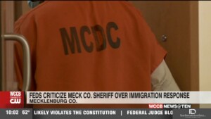 Feds Criticize Meck Co. Sheriff Over Immigration Response
