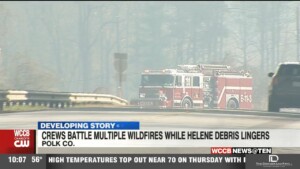 Polk County Fires Spread