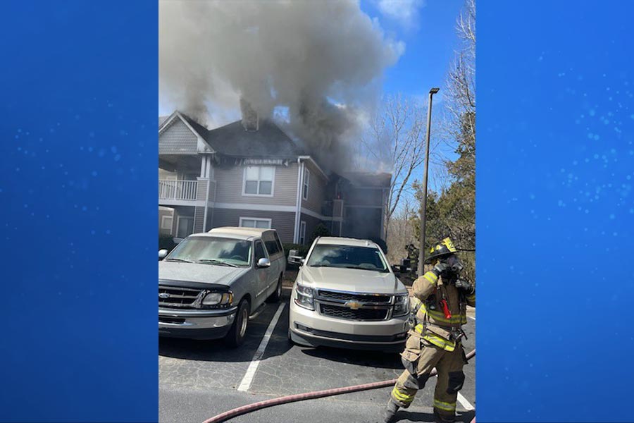 Two Alarm Fire Charlotte Apartment Complex