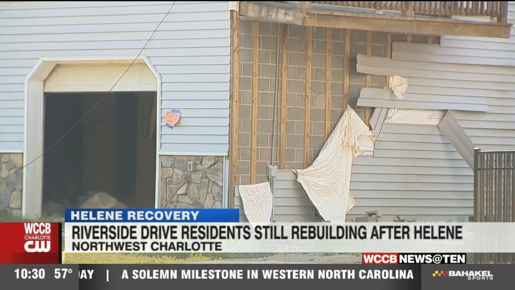 Nw Charlotte Neighborhood Still Rebuilding Six Months After Helene