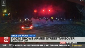 Exclusive Video Shows Street Takeover