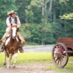 Cowboy On Horse