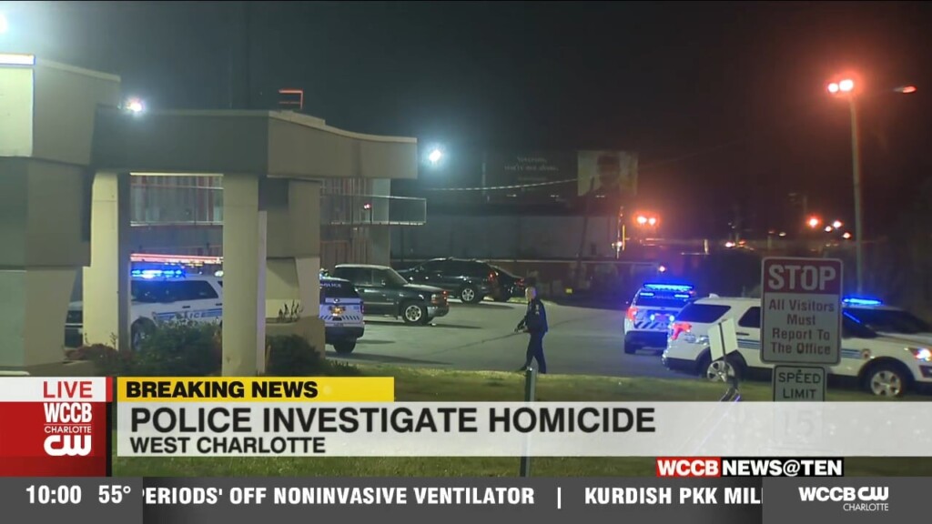 Police Investigating Homicide In West Charlotte