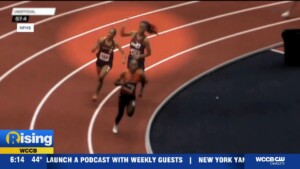 Runner Hit With Baton During Race Sparks Viral Clip And Questions