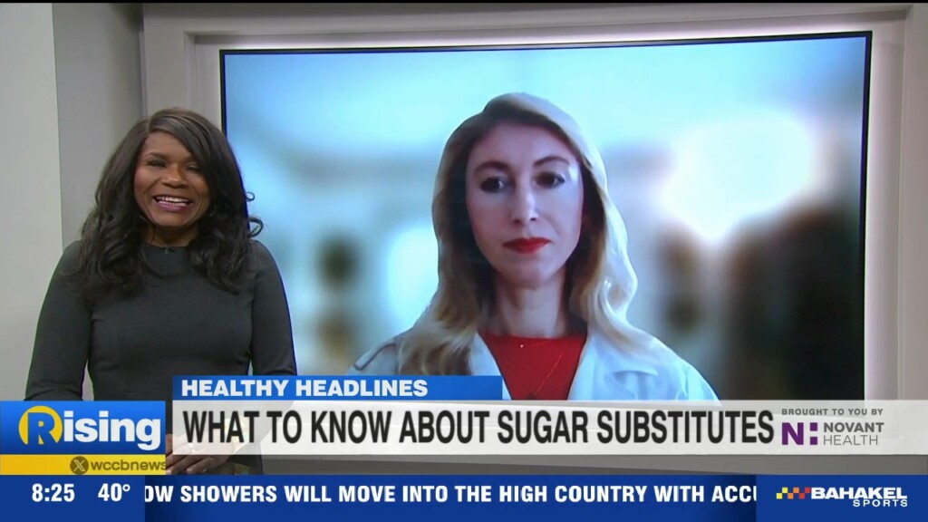 Healthy Headlines: What To Know About Sugar Substitutes