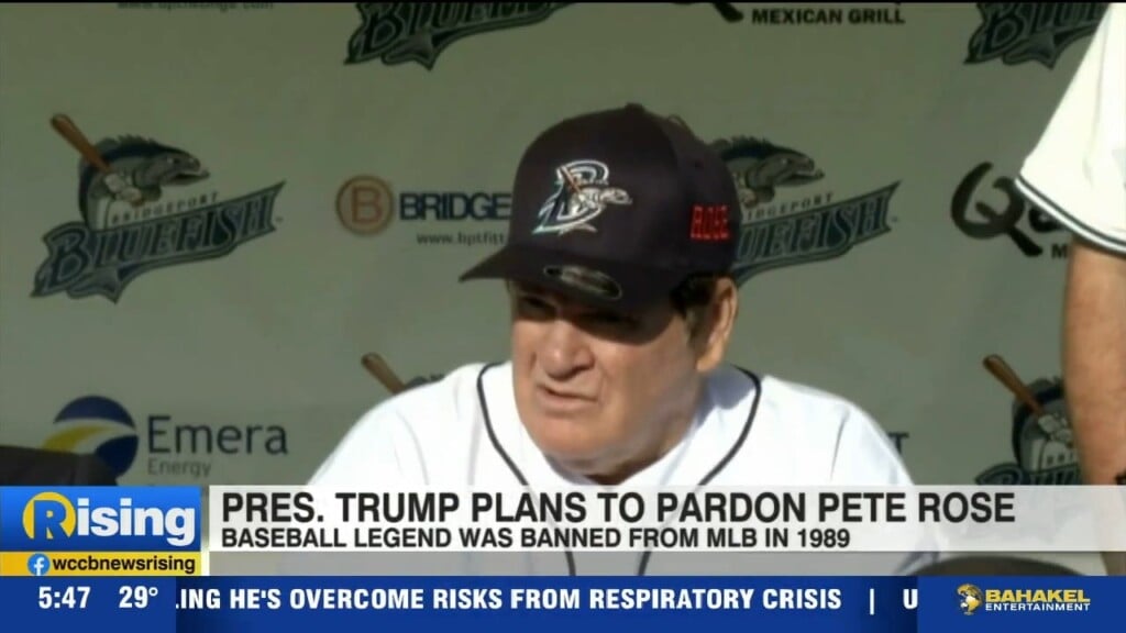 President Trump Plans To Pardon Pete Rose