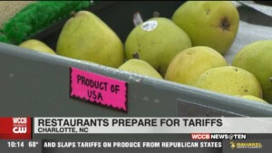 Restaurants Prepare For Tariffs