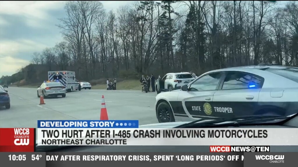 Two Hurt After I 485 Crash Involving Motorcycles