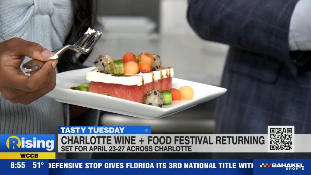 Charlotte Wine + Food Festival This Month