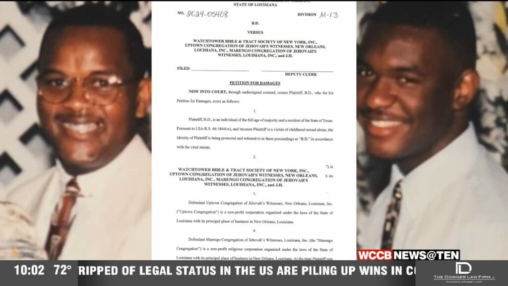 Man Claims Church Member Sexually Abused Him As A Boy Before Moving To Charlotte