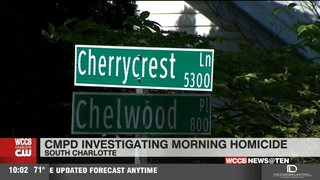 Cmpd Investigating Homicide In South Charlotte