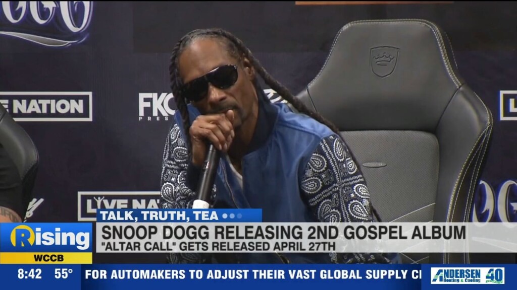 Talk, Truth, Tea: Snoop Dogg Releasing Second Gospel Album