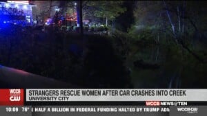 Strangers Rescue Women After Car Crashes Into Creek