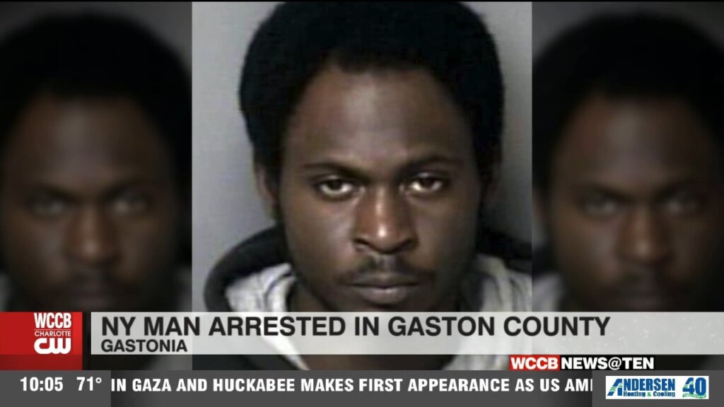 New York Man Arrested In Gaston County