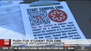 Unc Charlotte Group Pushes For Creation Of Student Led Ems