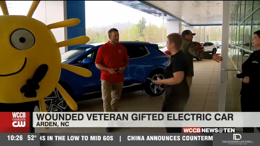 Wounded Veteran Gifted Electric Car