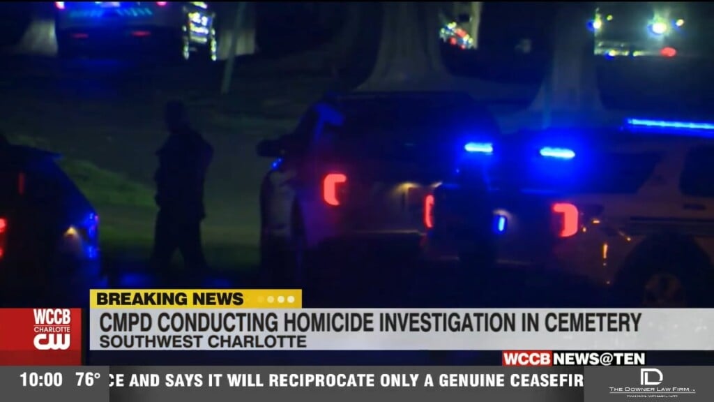 Cmpd Conducting Homicide Investigation In Cemetery
