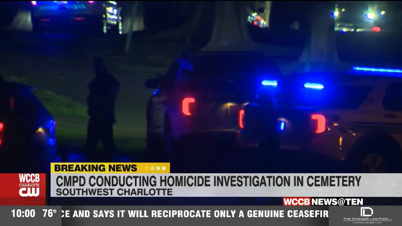 CMPD conducting homicide investigation in cemetery - WCCB Charlotte
