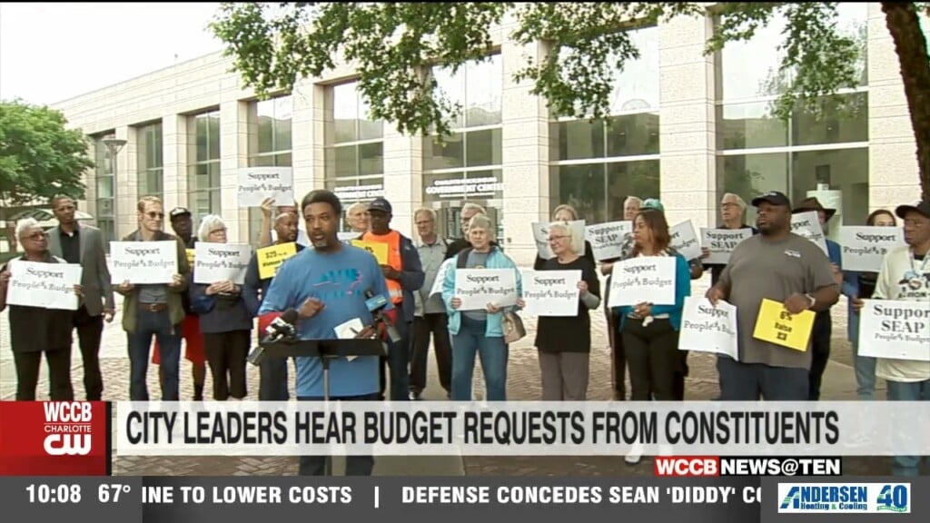 Group Of Advocates, Residents Weigh In On Charlotte's $3.6b Budget