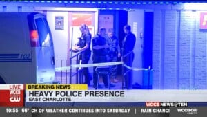 Heavy Police Presence Outside Local Arcade