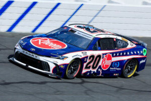 Joe Gibbs Racing Driver Christopher Bell Honored Maj Thomas Kennedy Photo Credit Cms Hhp