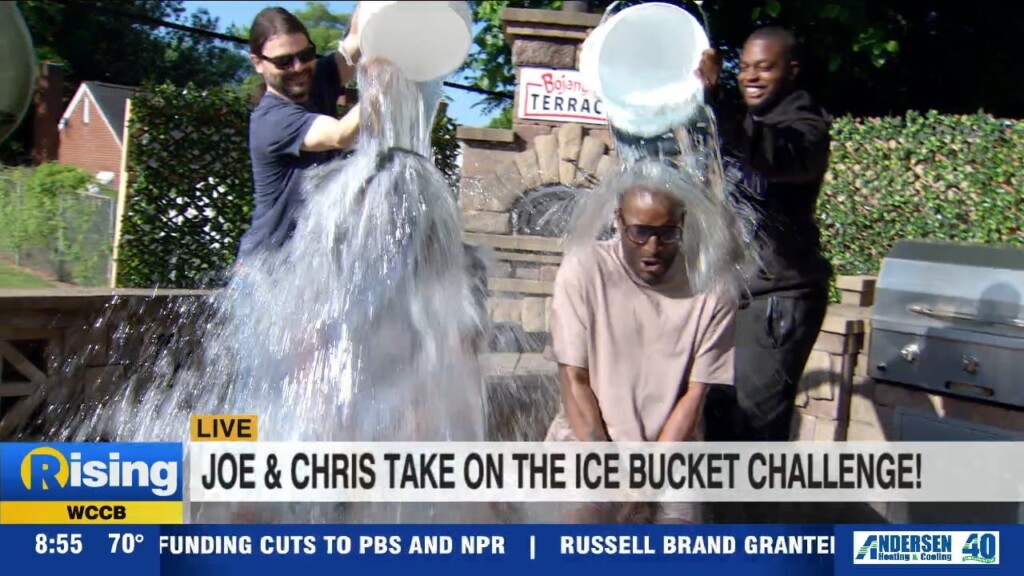 Rising's Chris Gilmore & Joe Duncan Take The Plunge In The New "ice Bucket Challenge"