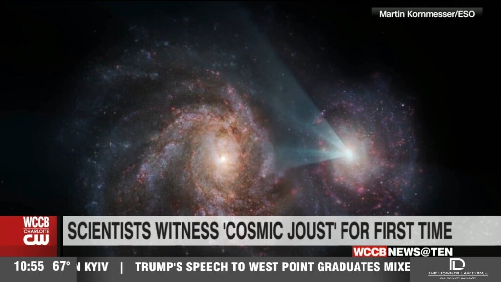 Scientists Witness ‘cosmic Joust’ For First Time