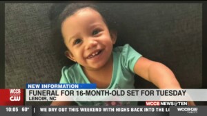 Lenoir Toddler's Funeral On Tuesday