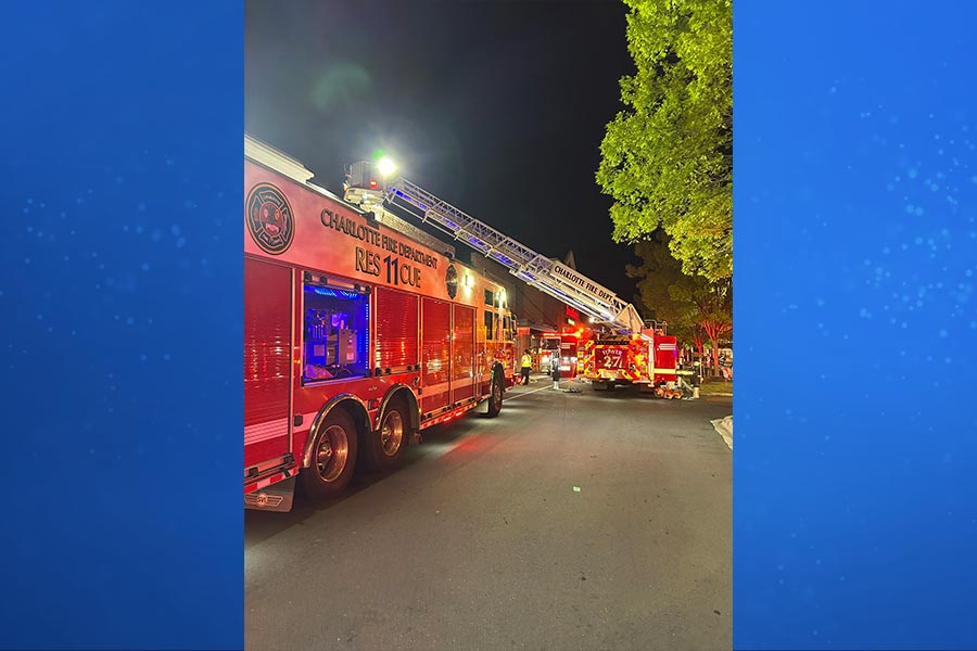 Harris Teeter 3 Alarm Fire
