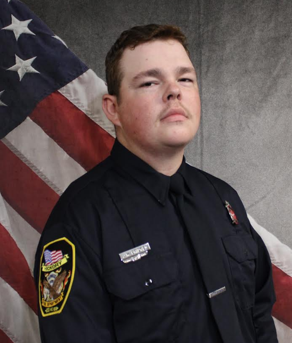 Hickory Firefighter Jake Bridges died Thursday after having a medical emergency while on duty.
