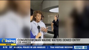 Congresswoman Maxine Water Denied Entry