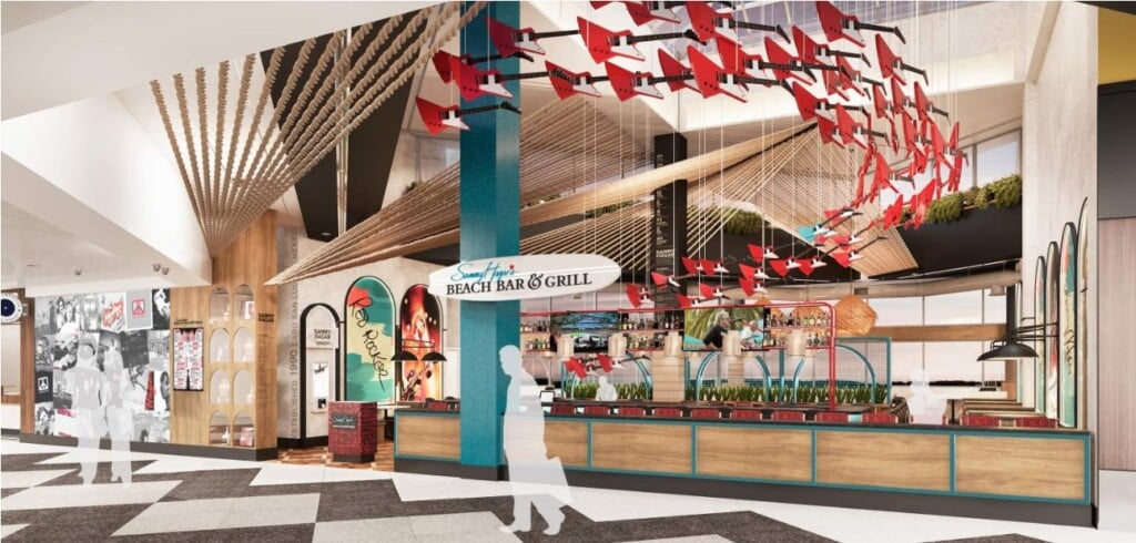 Sammys Beach Bar Grill Charlotte Renderings Courtesy Hms 2