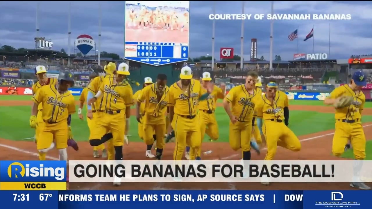 Savannah Bananas in Charlotte - WCCB Charlotte