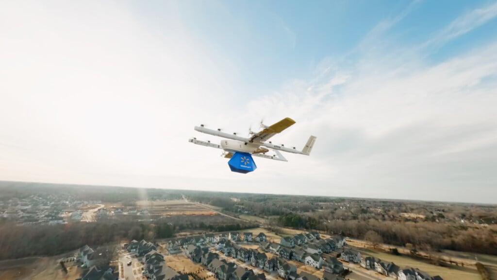 Walmart is expanding drone delivery service to Charlotte. Photo from Walmart.