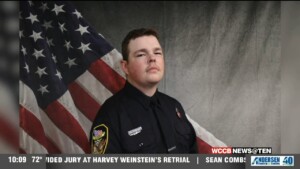 Procession For Fallen Firefighter