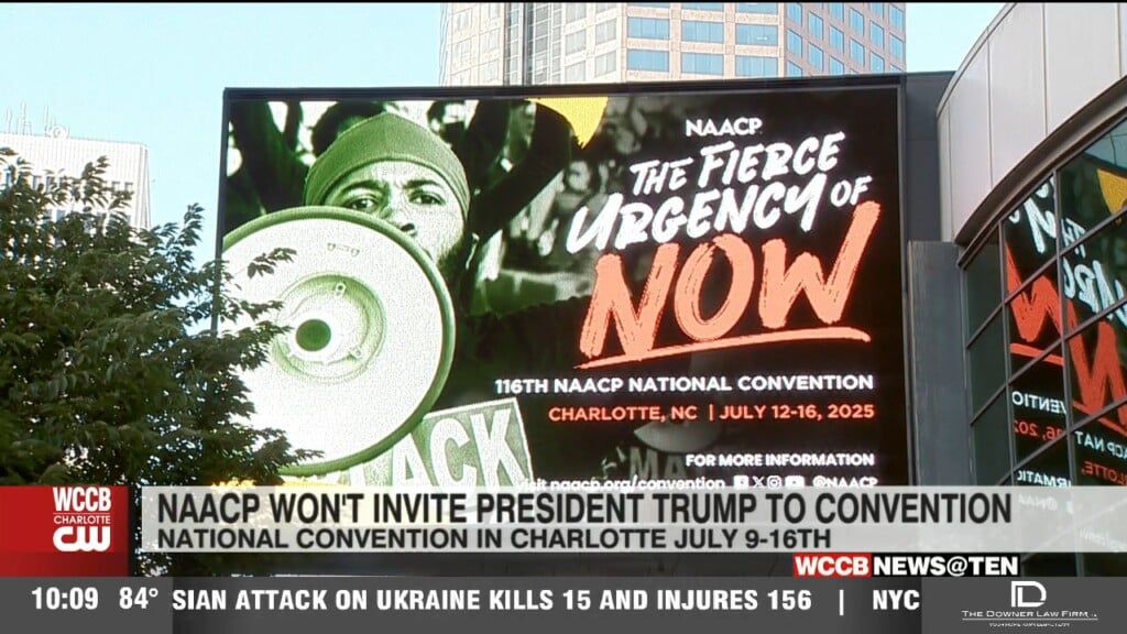 Naacp Won't Invite President Trump To Convention In Charlotte