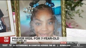 Prayer Vigil For Girl Shot While Sleeping