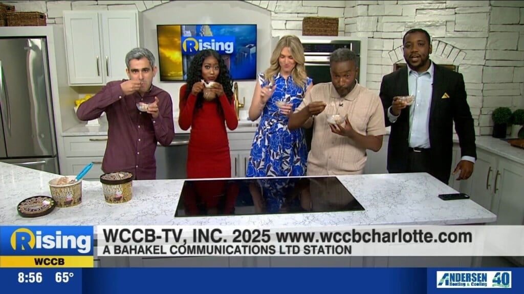 Rising Team Tries Blue Bell's Latest Flavor