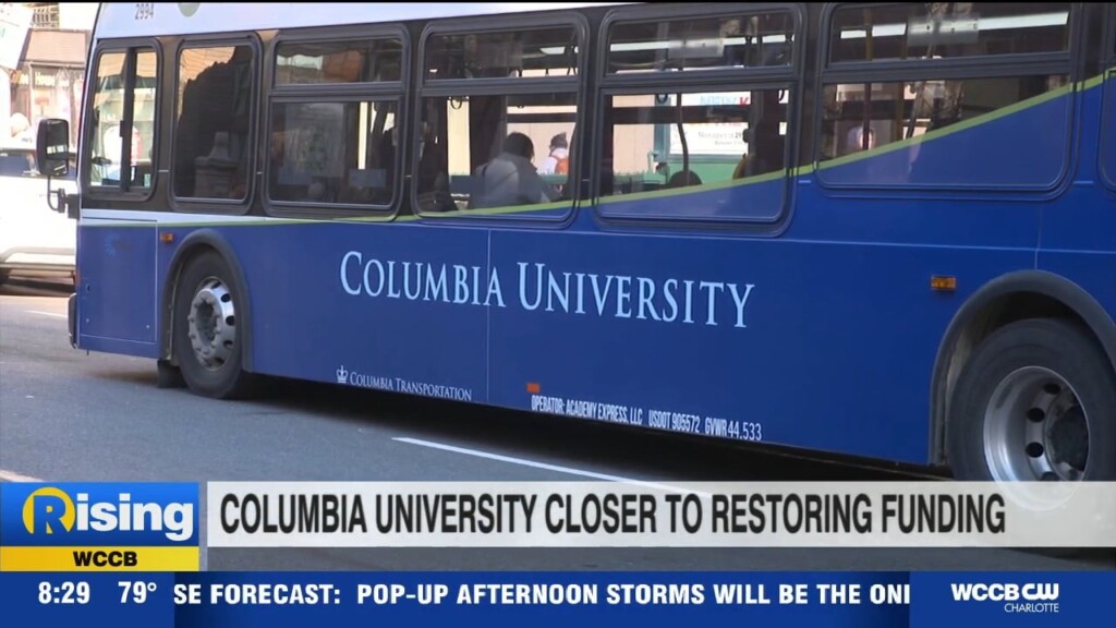 Columbia University Closer To Restoring Funding