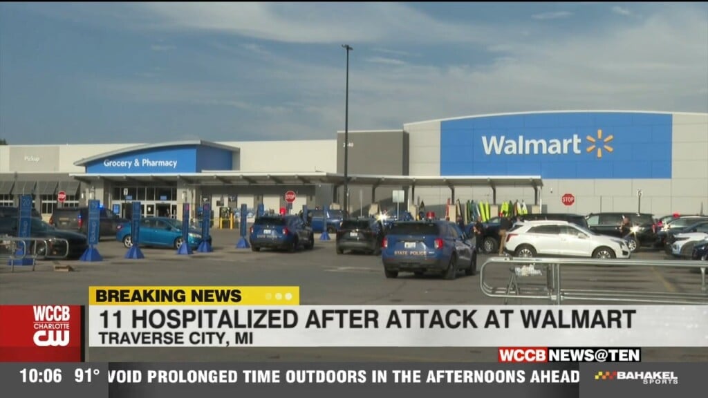 A Man Accused Of Stabbing 11 People At A Walmart Is In Michigan Authorities' Custody