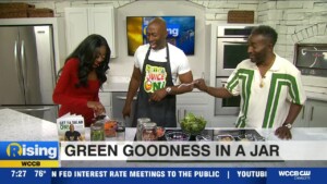 "the Juice Man" Harold Leffall Shares Easy Salad In A Jar And A Soursop Juice